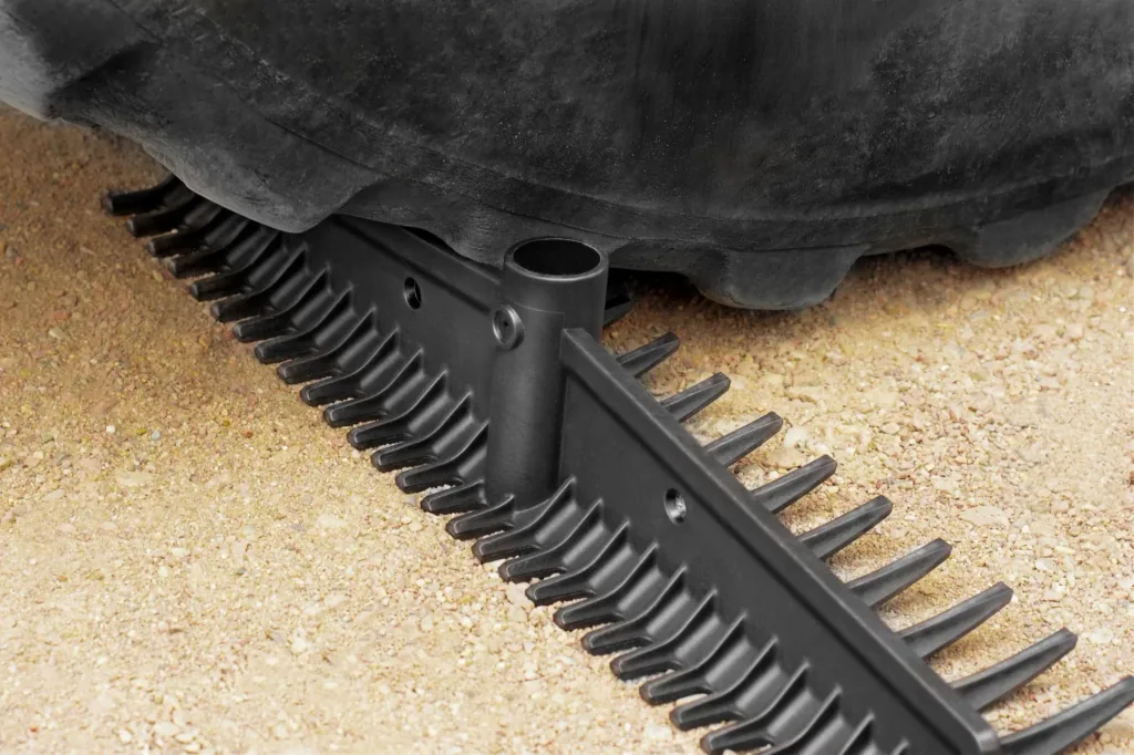 Garden rake 2-in-1 + telescopic handle