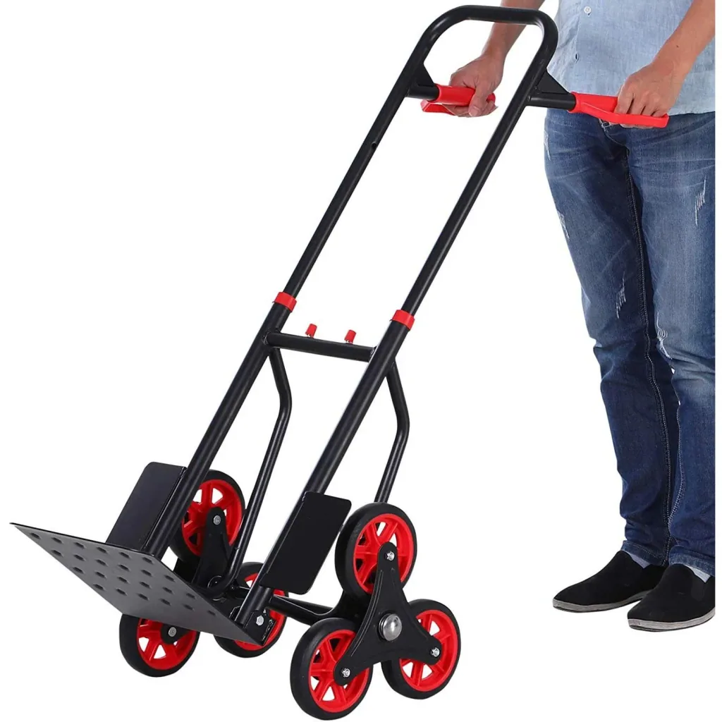 Height-adjustable stair climber