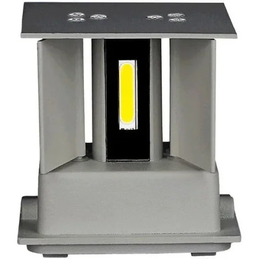 VT-759 LED wall light - 5W - 3000K - 700 lumens - grey