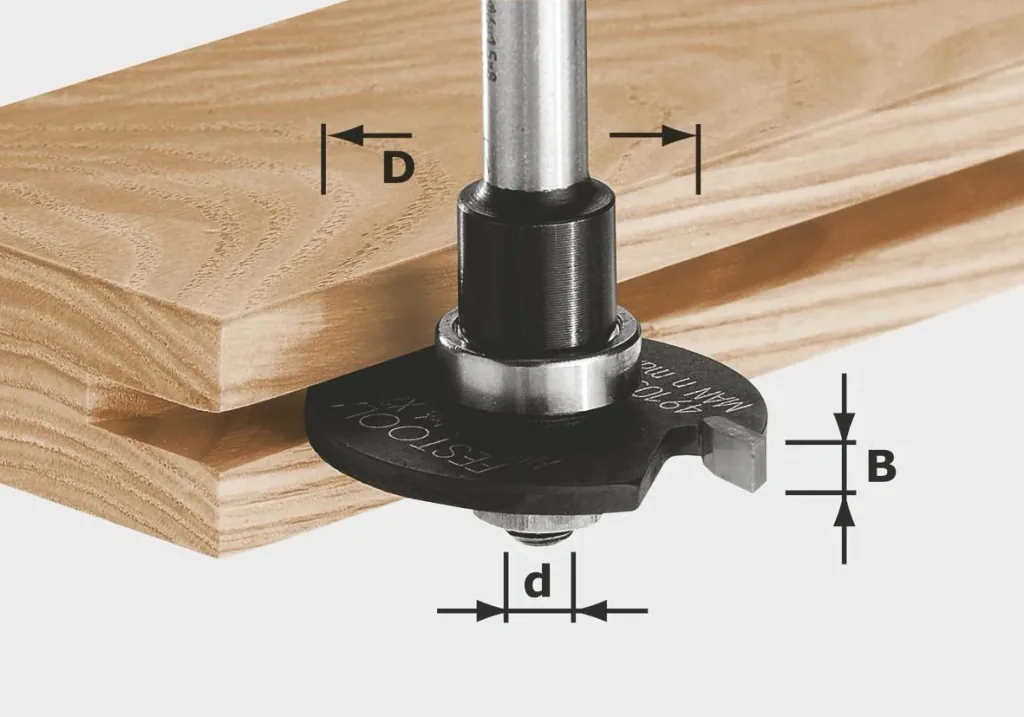 Disc grooving cutter HW D40 x 4