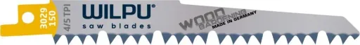 Sabre saw blade set of 3, interior fitting