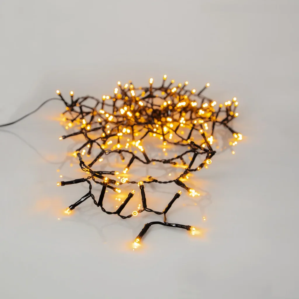 String lights with 180 warm white LEDs, IP44