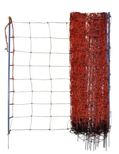 Sheep net OviNet Premium, 50 m, orange, 108 cm, single point