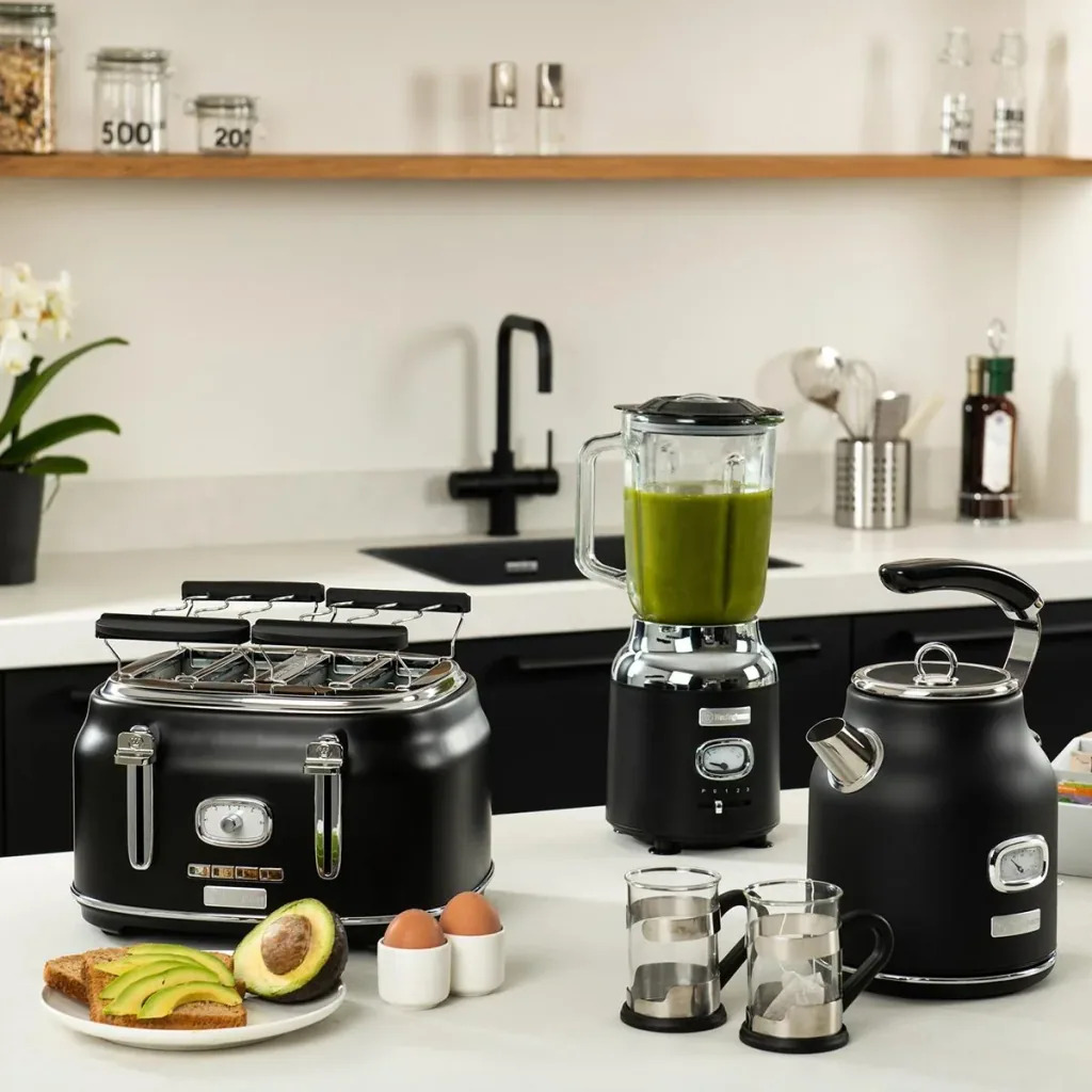 Retro Blender - Smoothie Maker - Schwarz