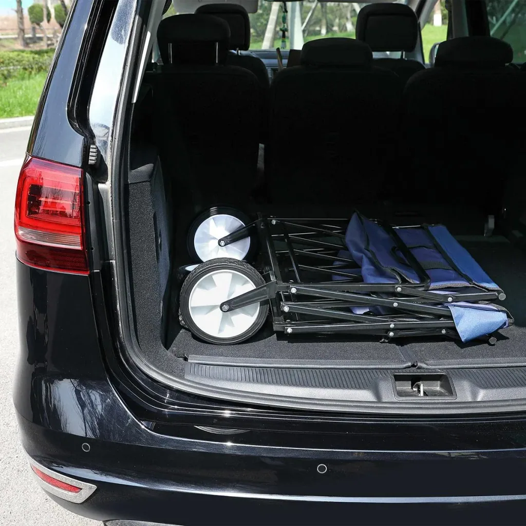 Bolderwagen dark blue foldable
