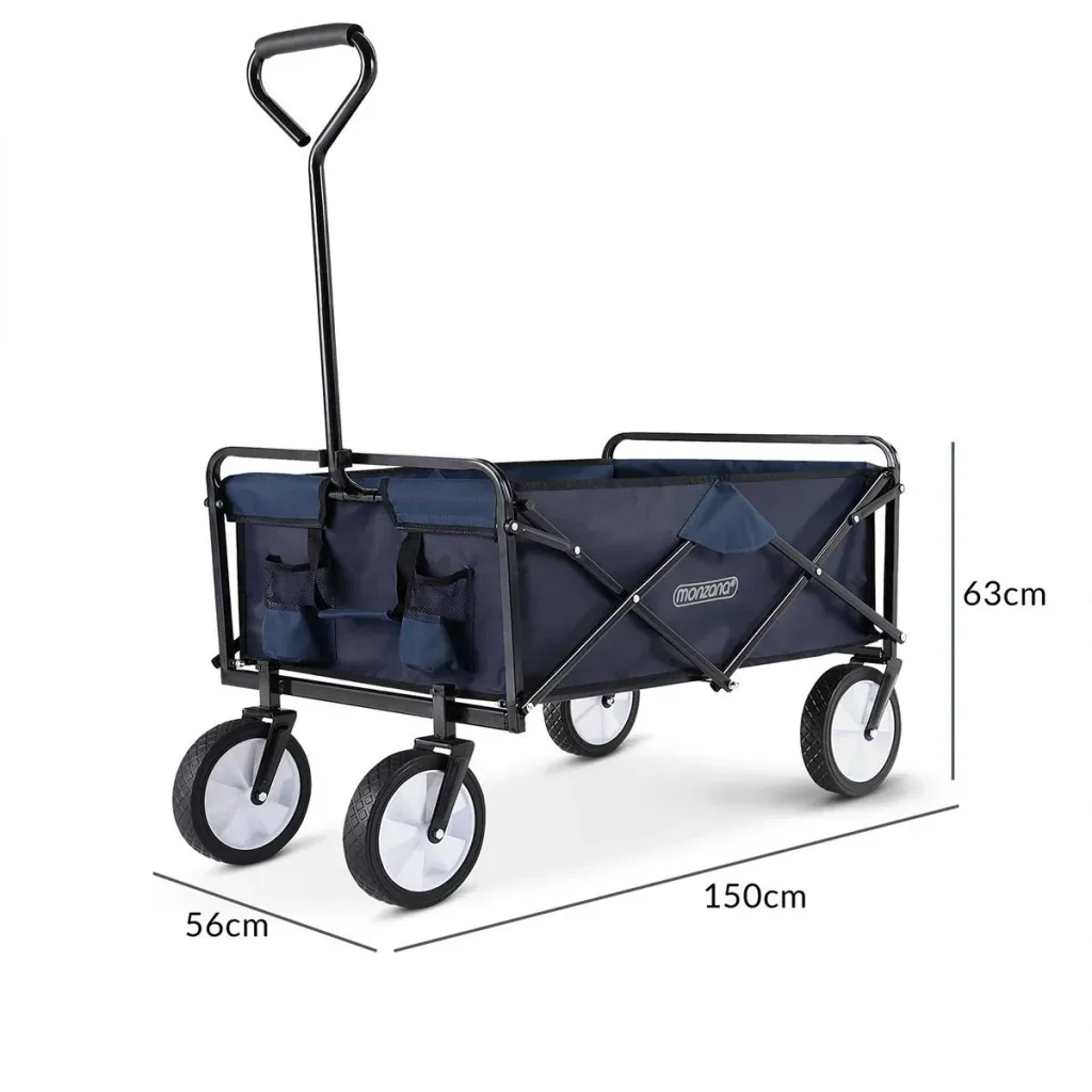 Bolderwagen dark blue foldable