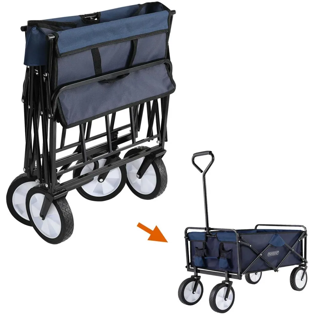 Bolderwagen dark blue foldable