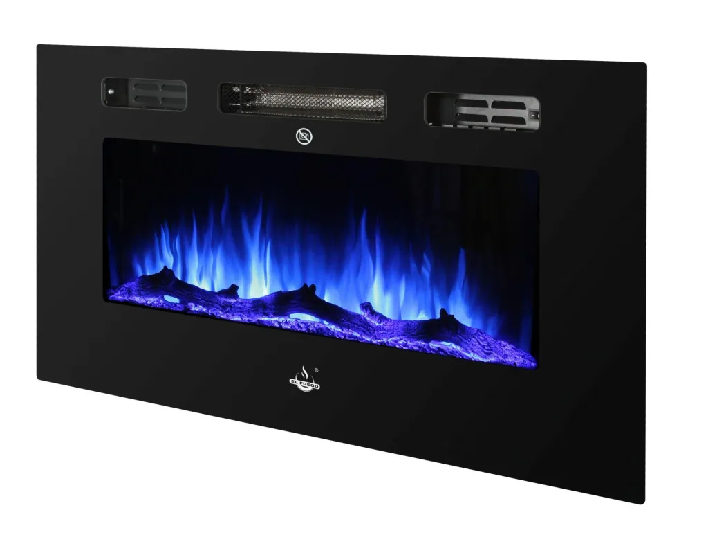 Electric fireplace "Bern" 100 cm wall mounting