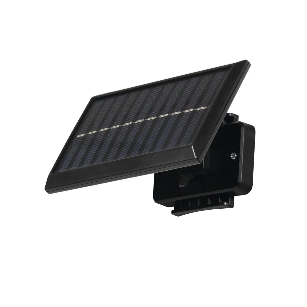 LED solar spotlight with motion detector, 400 lumens