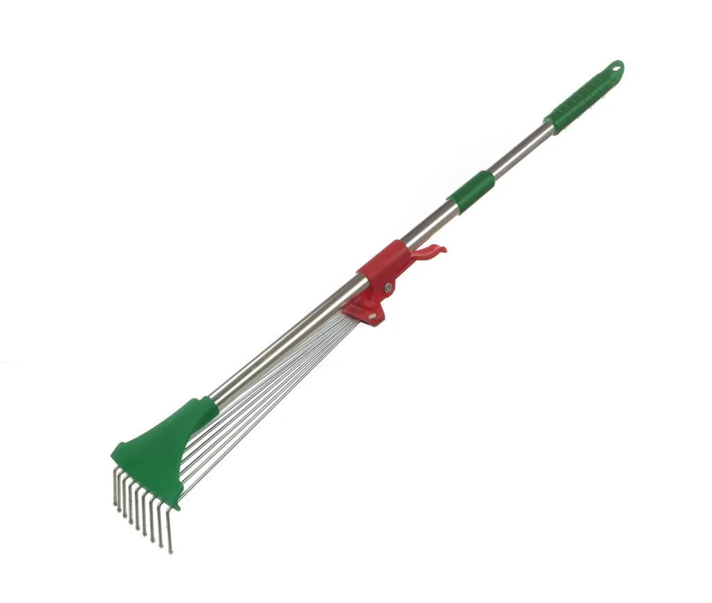 Universal rake "Slider Jack", light metal, telescopic