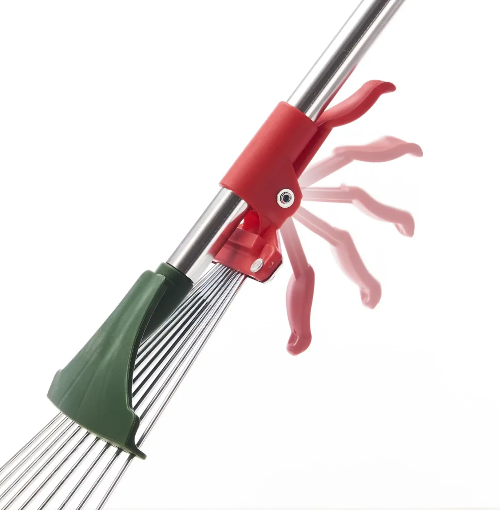 Universal rake "Slider Jack", light metal, telescopic