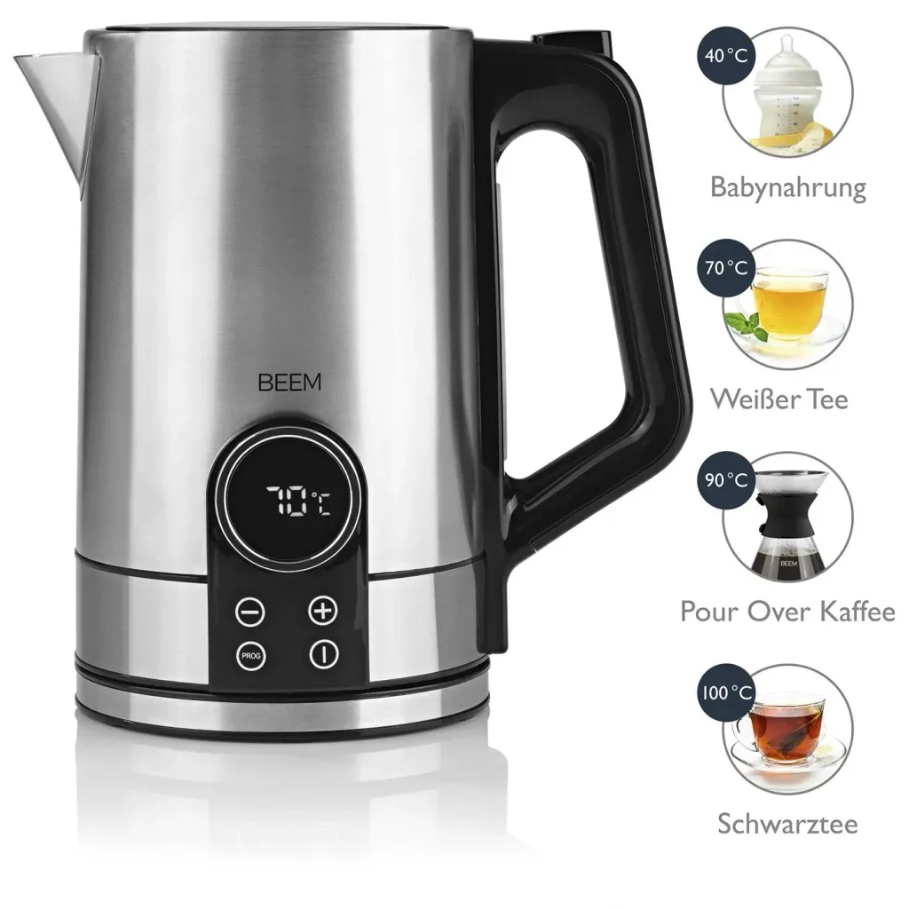 BEEM TEA-SWITCH kettle with temperature control & 1.7l volume