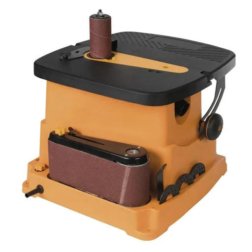 Oscillating spindle and belt sander TSPST450, 450 watts