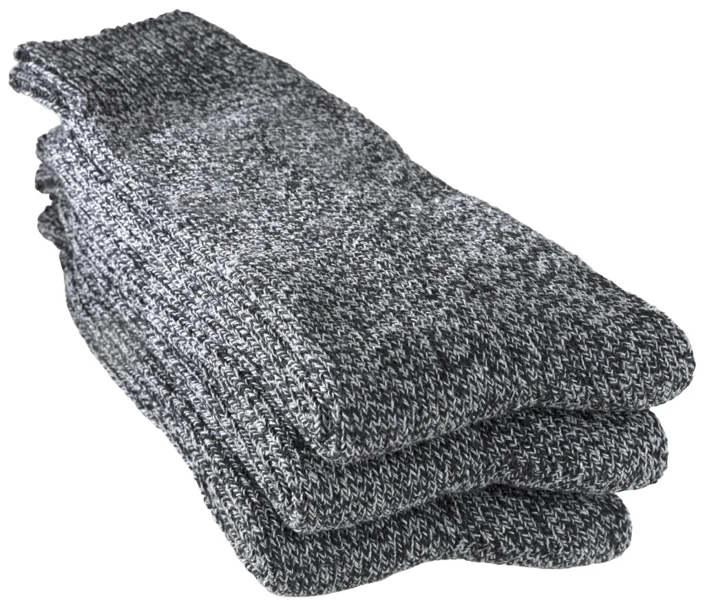Socks in a pack of 3, color black/dark brown, size 39/42