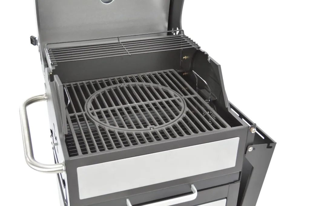Charcoal grill, grill cart, 114 cm