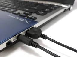 Mini USB speaker for notebook/PC in black