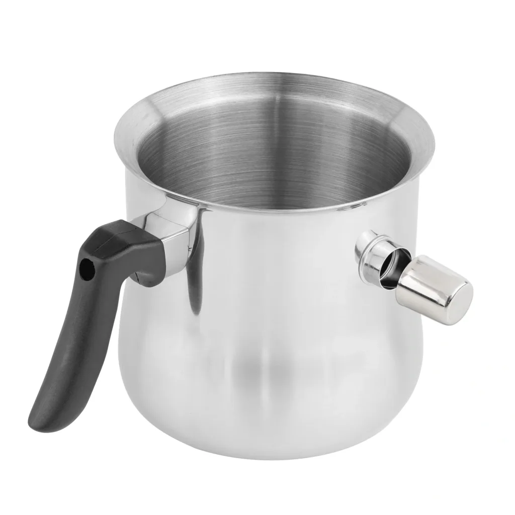 Milk and simmer pot 1.2 liters, stainless steel