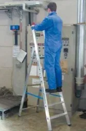 Stepladder aluminum 10 steps ladder