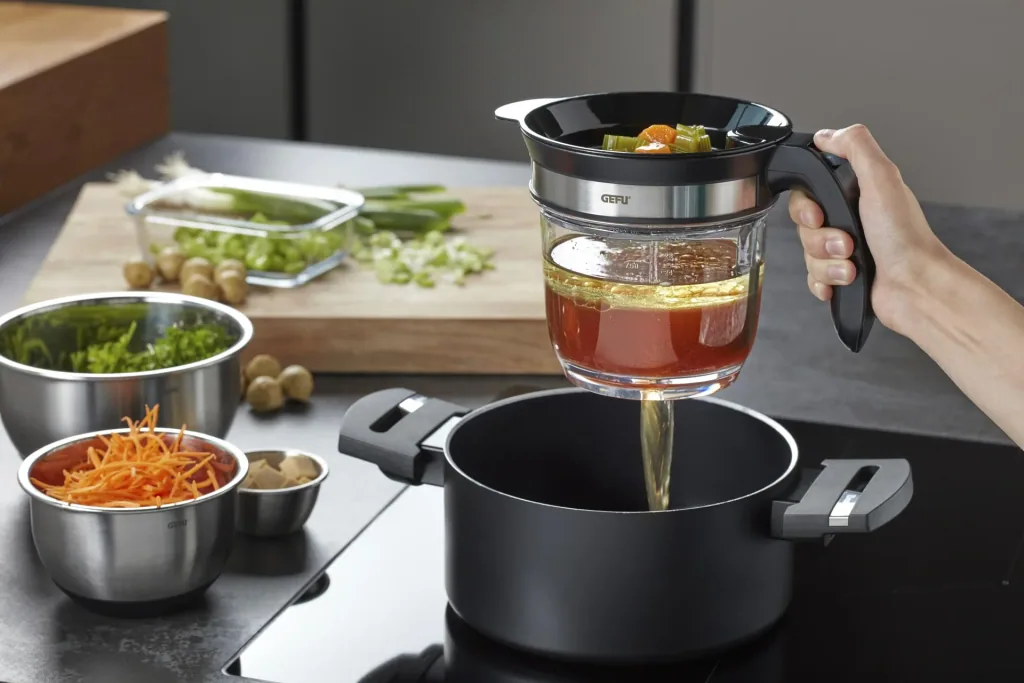 Fat separator can FLUIDO
