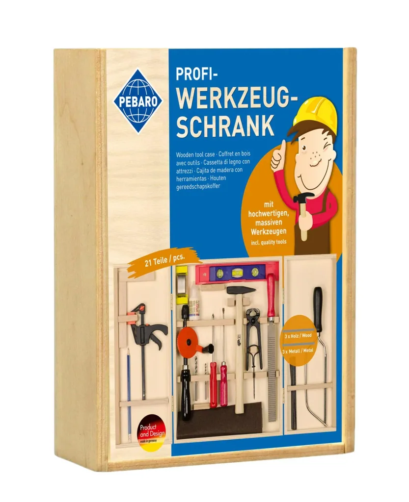 Professional tool cabinet, 23 pieces