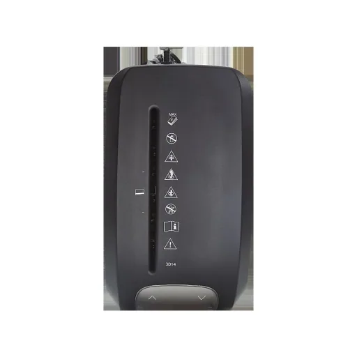 Paper shredder 3D14, up to 8 sheets, black, security level P-4
