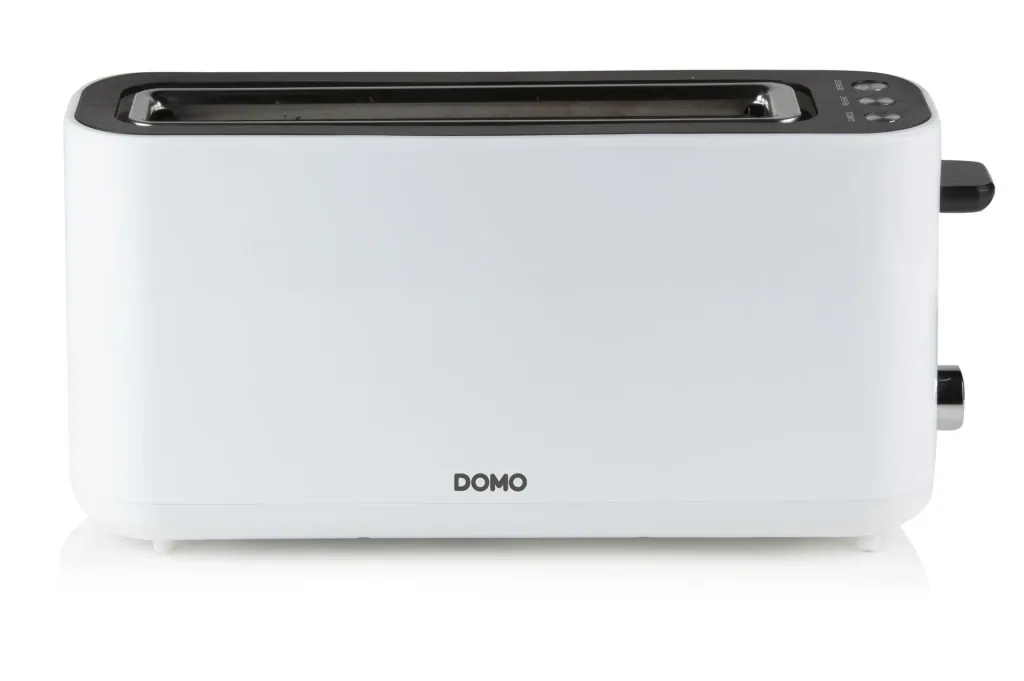 Toaster "DO962T", cool-touch housing, white, 980 watts
