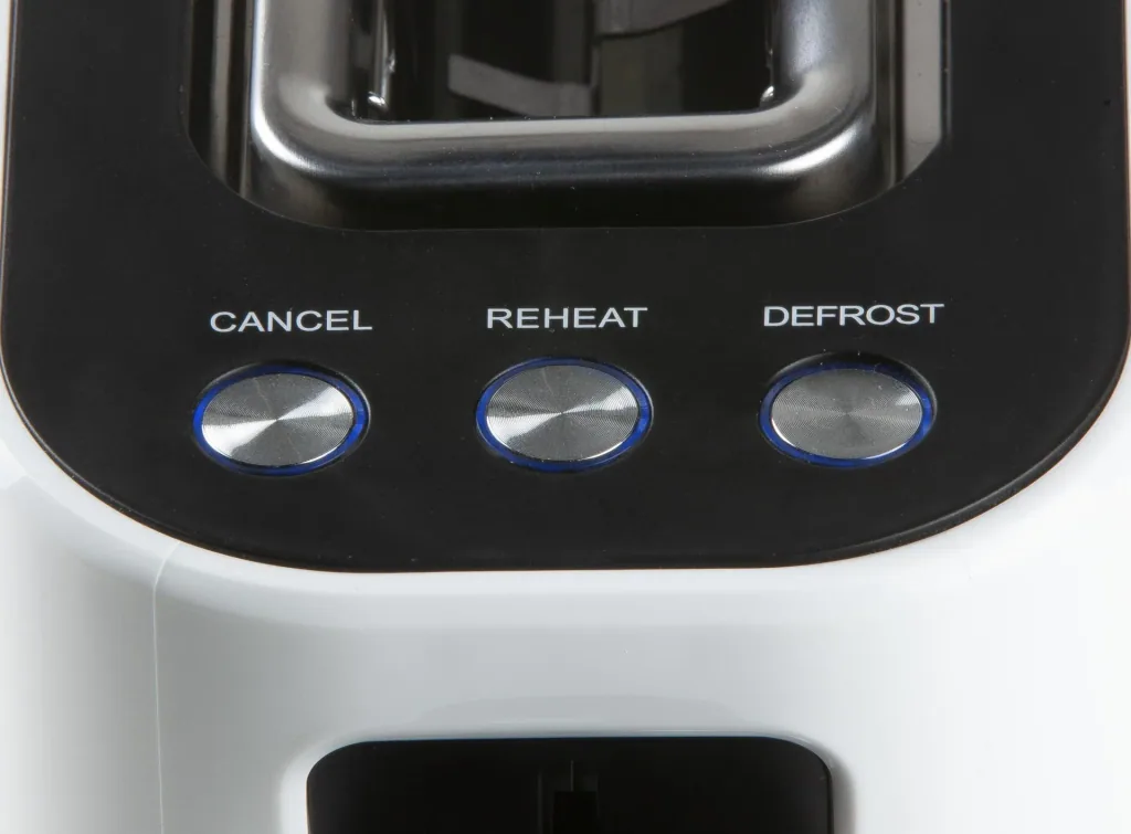 Toaster "DO962T", cool-touch housing, white, 980 watts