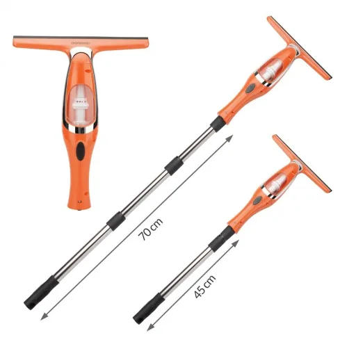 Battery-operated window cleaner