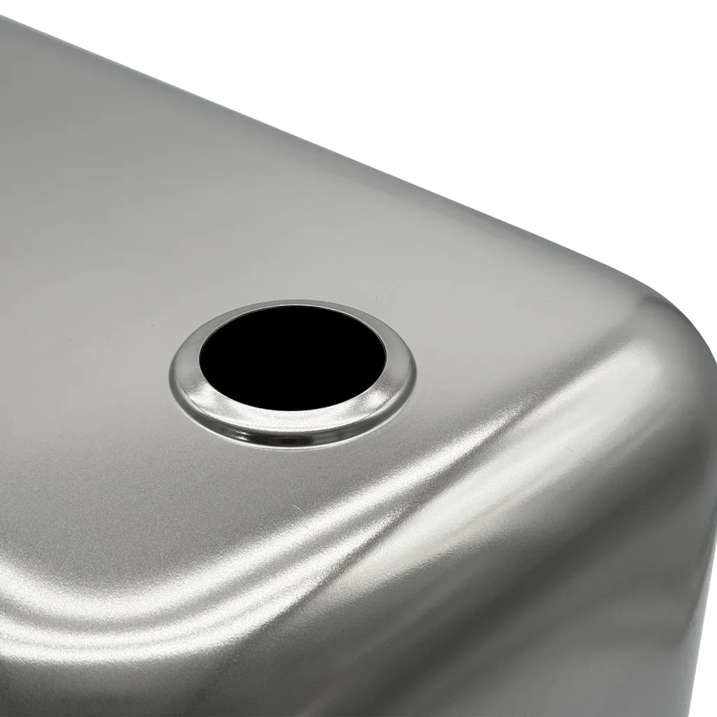 Sink Gastronorm steel stainless, 50x30x30 cm
