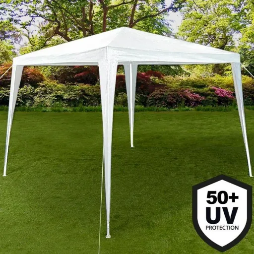 Pavilion White 3x3m + UV protection