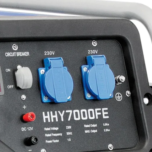 Generator 7.5kW with 420cc OHV petrol engine with electric starter & gear set