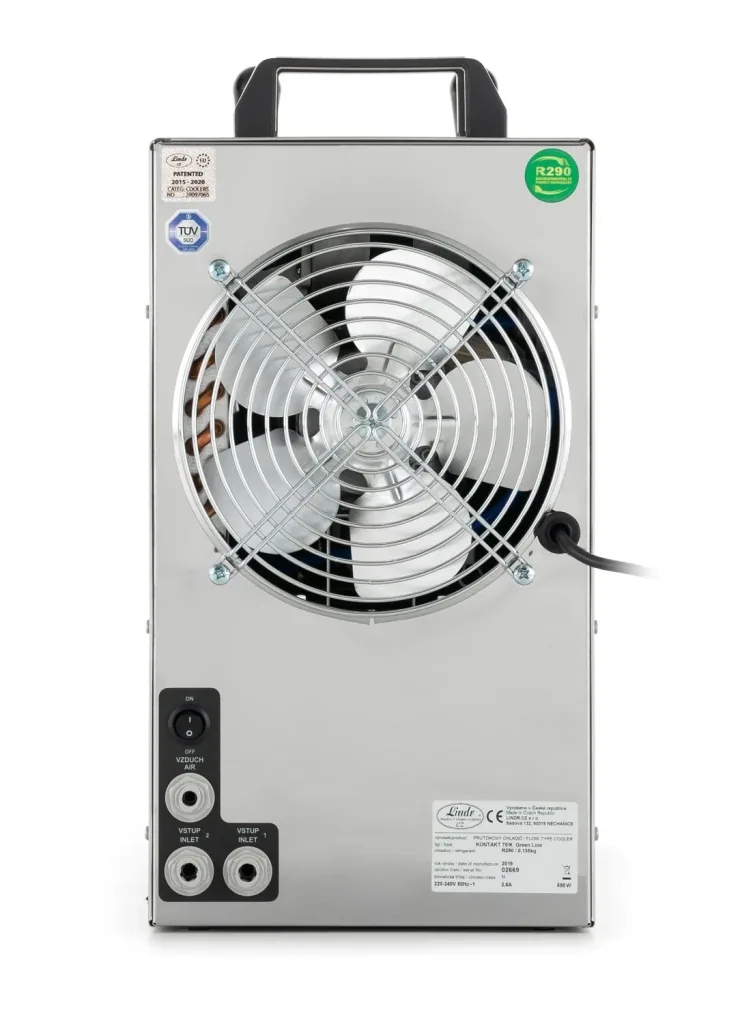 Beer dispenser, Beer machine - Kontakt 70/K 2-beer cooler-stainless steel, 90 L/h, with membrane pump