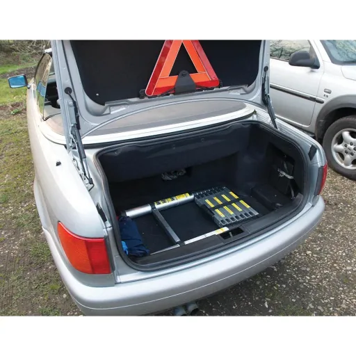 Telescopic ladder 2.9 m, 9 rungs