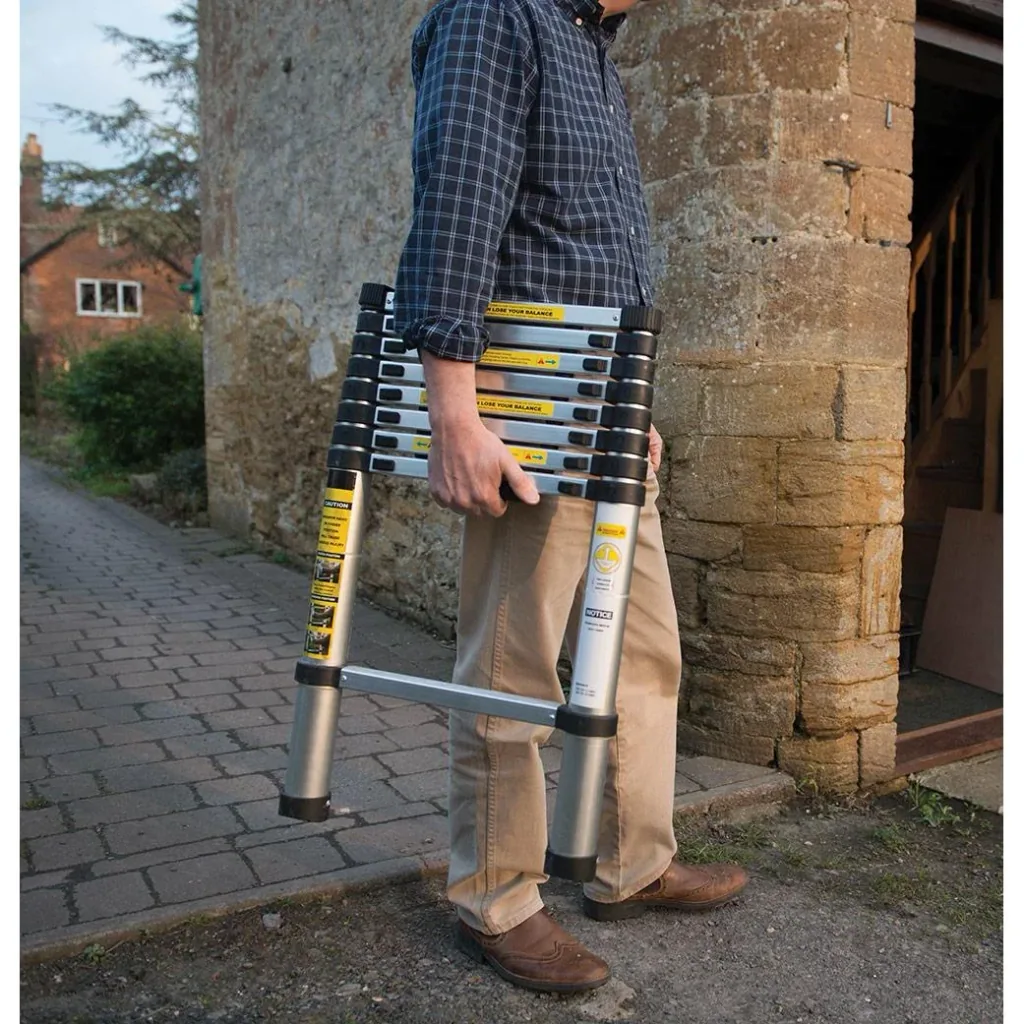 Telescopic ladder 2.9 m, 9 rungs