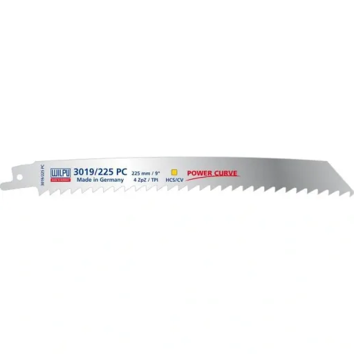Power Curve reciprocating saw blade 225 mm, 5 pieces