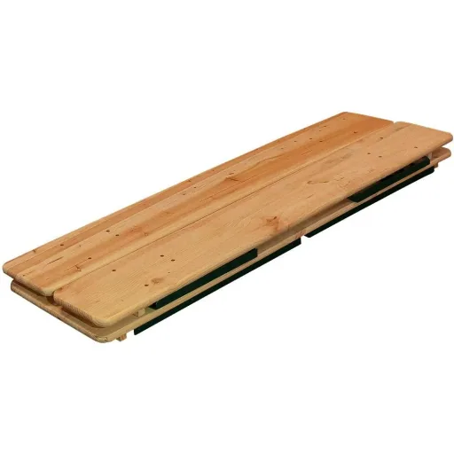 Beer table and bench - wood 1.7m