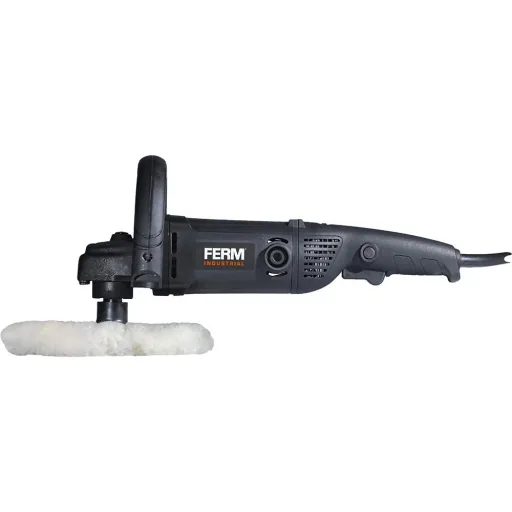 AGM1084P Angle Polisher 1400W - 180mm - Variable Speed ​​Control - Soft Grip - Includes Accessories with Carrying Case