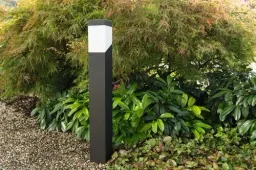 Floor lamp 800mm MADELEINE anthracite, for outdoor use
