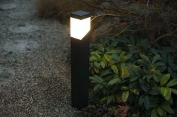 Floor lamp 800mm MADELEINE anthracite, for outdoor use
