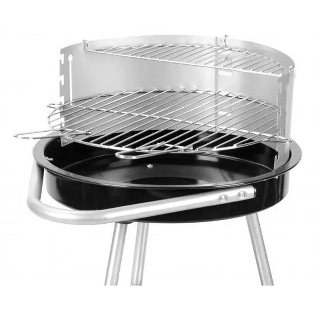 BBQ charcoal grill - Grill area Ø47 cm - Half open