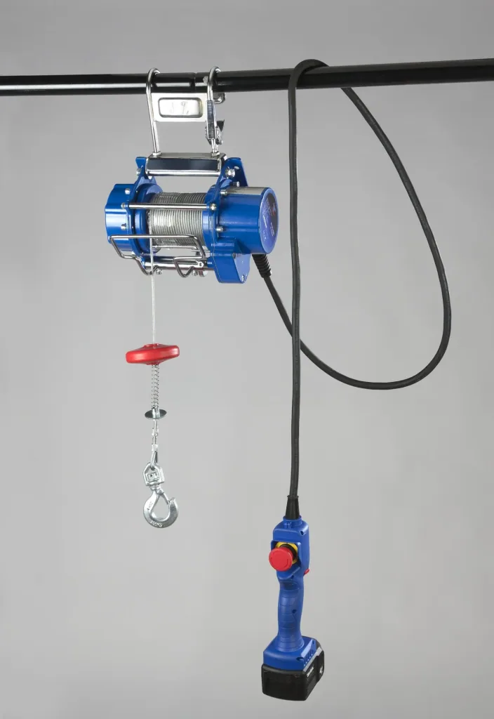 18V cable hoist WS18 including battery 4.0 Ah and charger