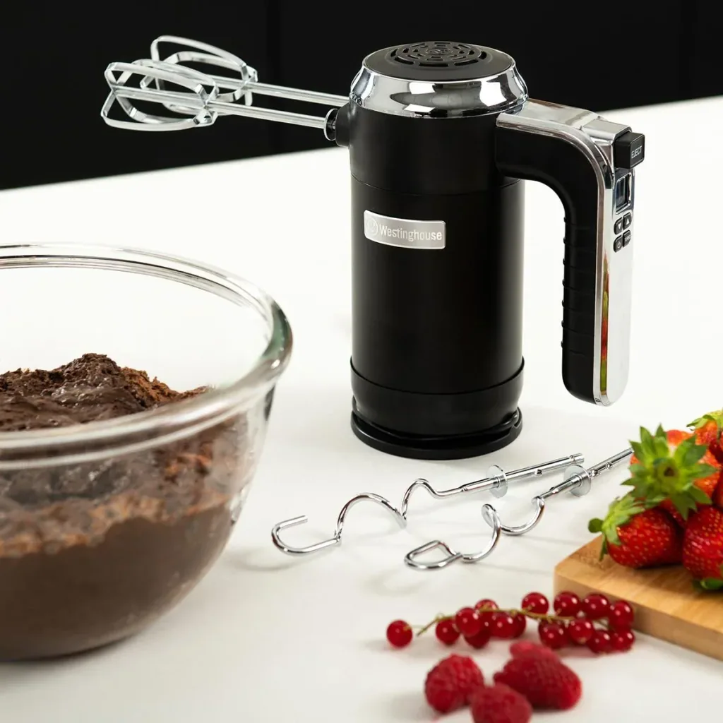 Retro hand mixer - black