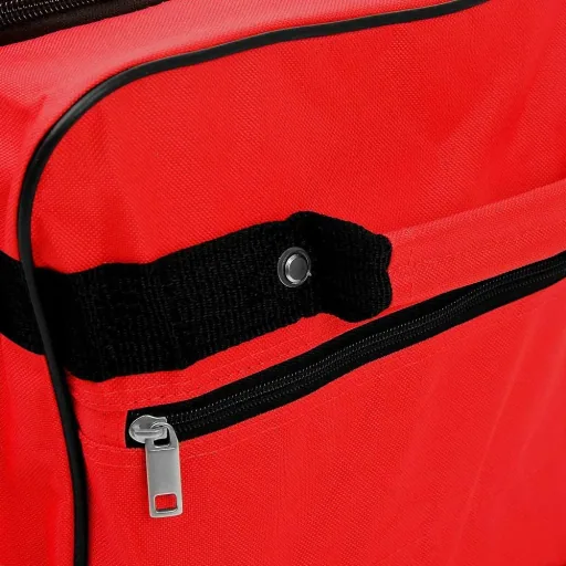 XXL travel bag with trolley function red 160 LITERS