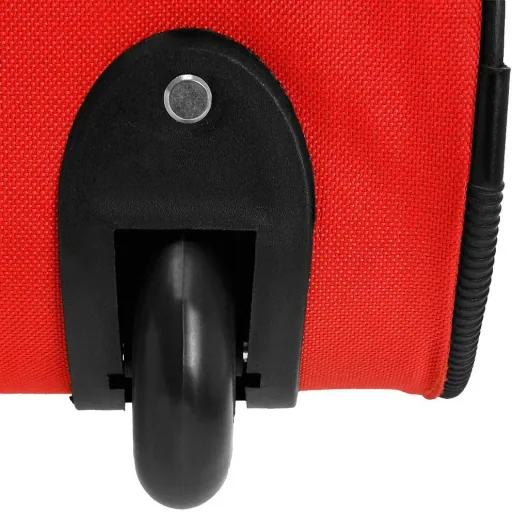 XXL travel bag with trolley function red 160 LITERS