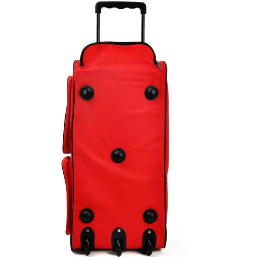 XXL travel bag with trolley function red 160 LITERS