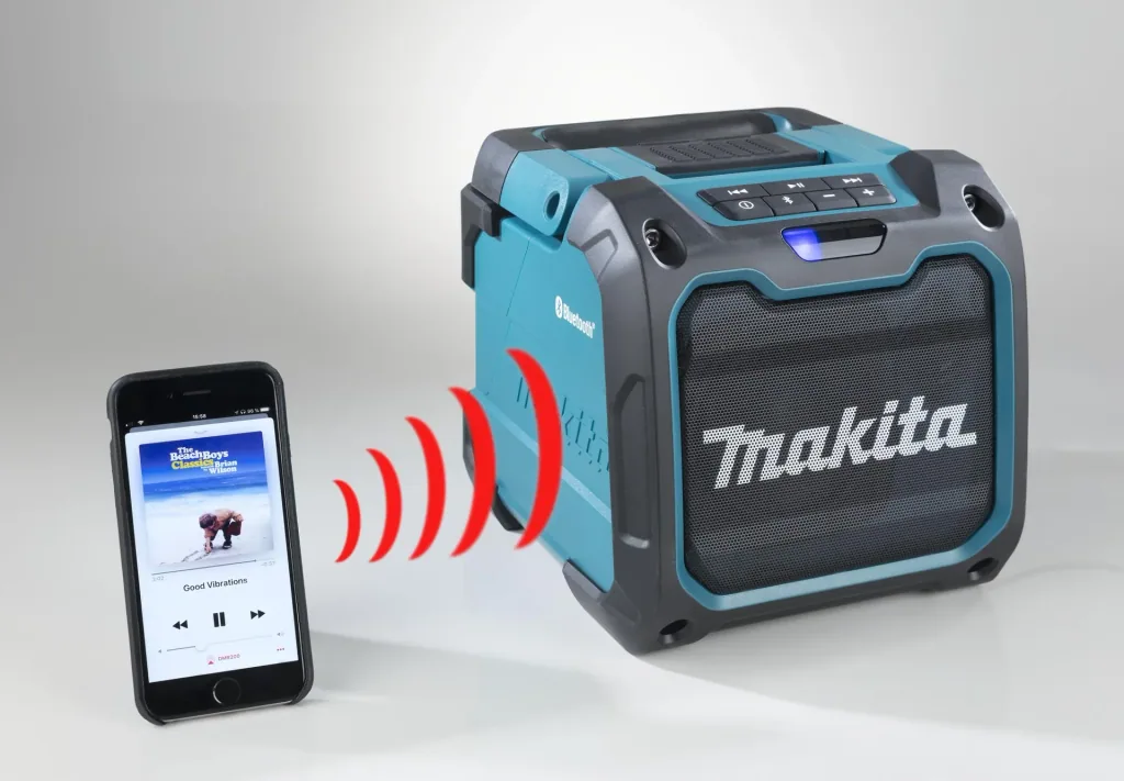 Bluetooth speaker DMR200 10.8 - 18 V (without battery and charger)