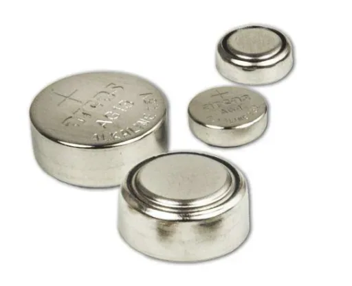 Alkaline button cell assortment 50 pieces