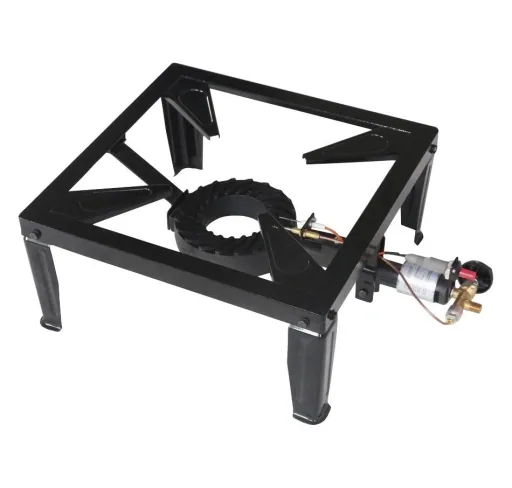 Premium stool cooker with safety ignition and piezo ignition.