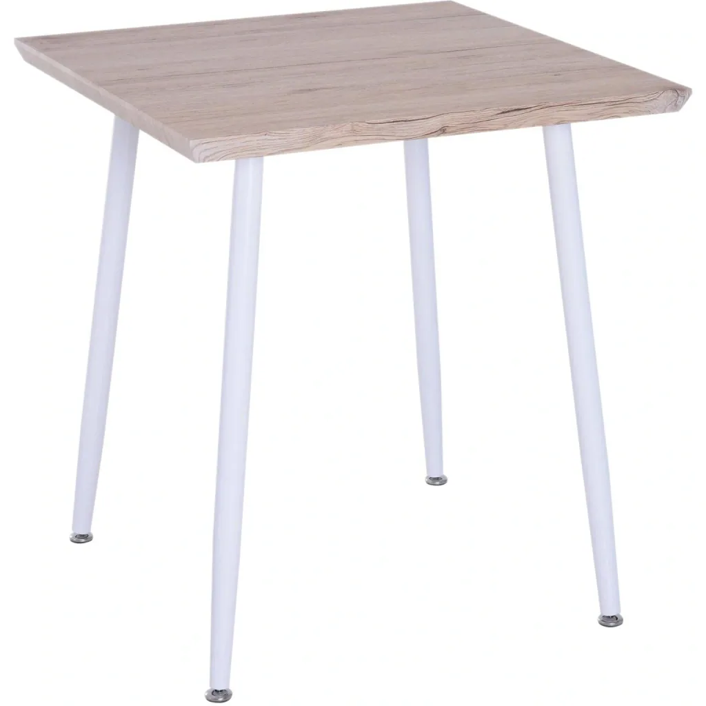 3-piece dining set, dining table set, wooden table, natural wood grain with 1 table + 2 chairs