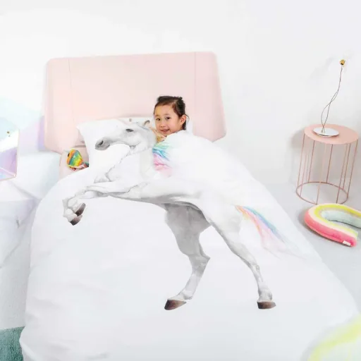 Snurk Bedding Einhorn 135 x 200